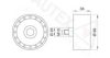 AUTEX 651396 Deflection/Guide Pulley, timing belt